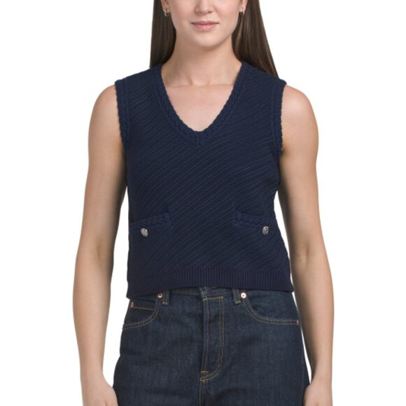 rag & bone Jackets & Blazers - RAG & BONE Blaire V-neck Vest
